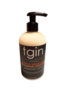 tgin Triple Moisture Replenishing Conditioner with Shea Butter & Argan Oil, 13oz